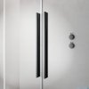 Radaway Furo SL Brushed GunMetal DWJ drzwi prysznicowe 100cm prawe szczotkowany grafit 10307522-92-01R/10110480-01-01